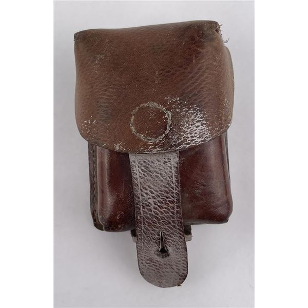 European Leather Ammo Pouch