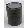 Image 1 : WW2 US Army OG-00 Grease 1lb Can