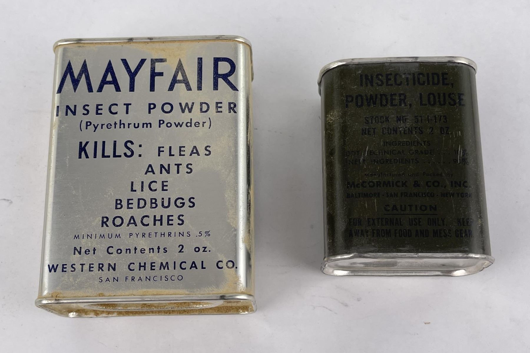 WW2 Insecticide Louse Powder
