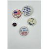 Image 1 : Lot of Pro War Hippie Pins Buttons
