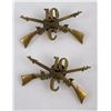 Image 1 : Spanish American War 10th Infantry Badges
