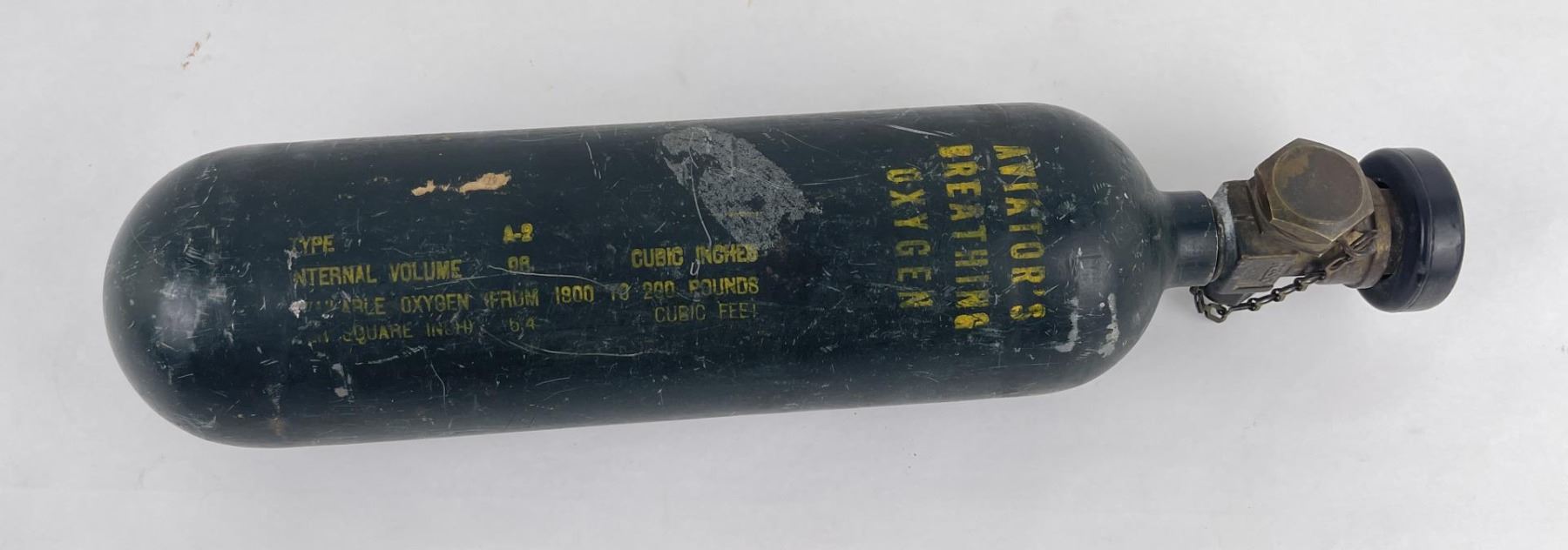 WW2 Pilot Oxygen Bail Out Bottle