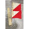 Image 1 : WW2 Signal Corps Semaphore Flags