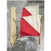 Image 2 : WW2 Signal Corps Semaphore Flags