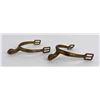 Image 3 : WWI WW1 1903 RIA Brass Cavalry Spurs