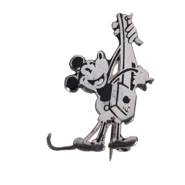 Mickey Mouse Enamel Pin by Charles Horner.