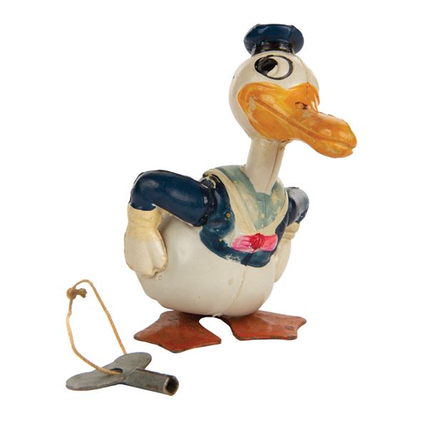 Donald Duck Walking Wind-Up Toy.