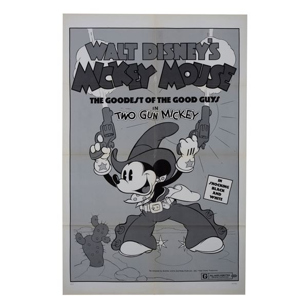 "Two Gun Mickey" One Sheet Poster.