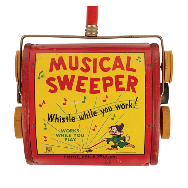 A Musical Sweeper Dopey Toy.
