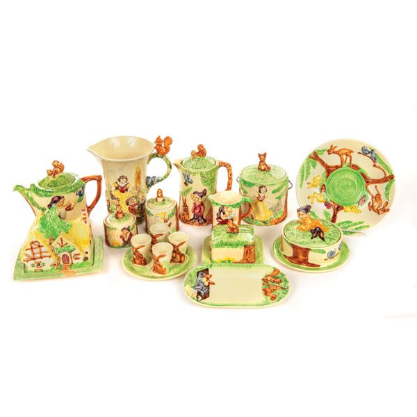 16-Piece Snow White Ceramic Breakfast Set.