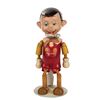 Image 1 : A Pinocchio 11" Wood Jointed Doll by Ideal.