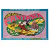 Image 1 : A "Fantasia" British Quad Poster.