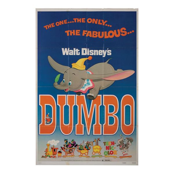 A "Dumbo" One Sheet Poster.