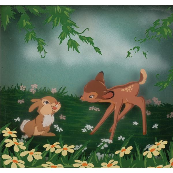 Bambi & Thumper Multi-Plane Painting.