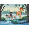 Image 1 : A Bambi & Thumper Original Production Cel.