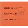 Image 1 : Walt Disney Signed "Dumbell of the Yukon" Card Cover.