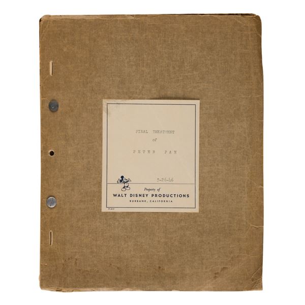 "Peter Pan" Final Treatment Script.