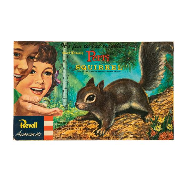 A Perri the Squirrel Model Kit by Revell.