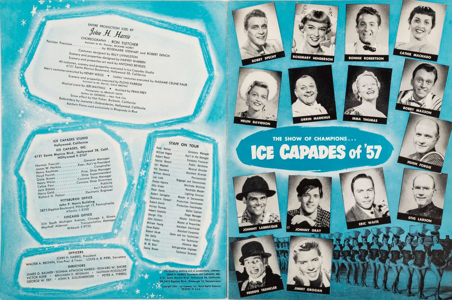 Collection of Disney Ice Capades Memorabilia.