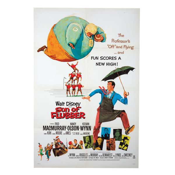 A "Son of Flubber" One Sheet Poster.