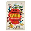 Image 1 : A Walt Disney Cartoon Short Subjects One Sheet.