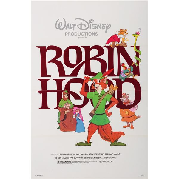 A  Robin Hood  One Sheet Poster.