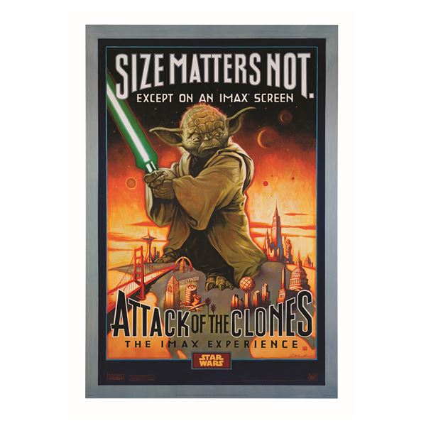 Attack of the Clones IMAX Poster.