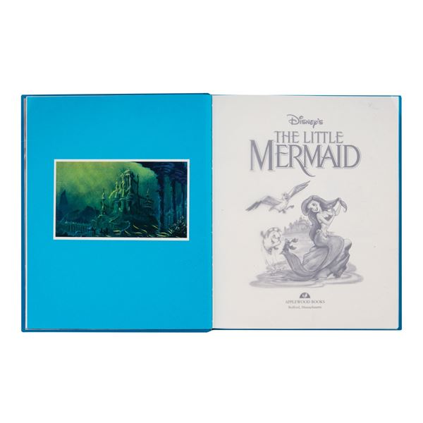 An Andreas Deja Signed The Little Mermaid Sketch-Book.