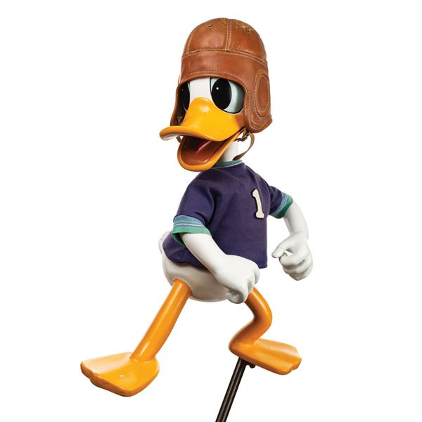 A Donald Duck Disney Store Display Figure.