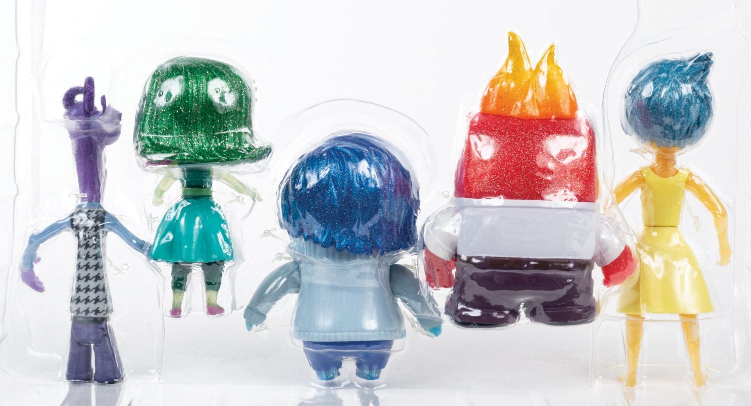 A Set of D23 Exclusive Riley's Emotions Toys. - Van Eaton Galleries