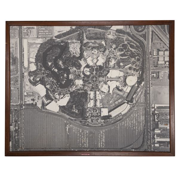 A Large Disneyland Aerial Photo.