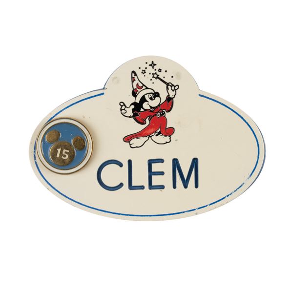 A Set of Clem Hall Nametags.