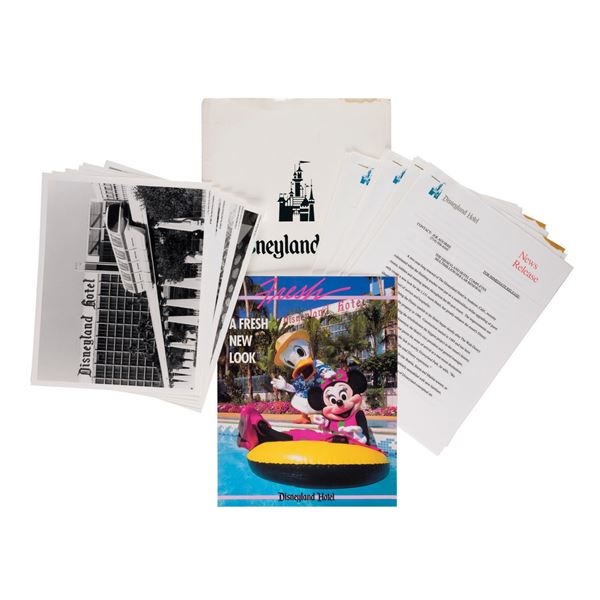A 1992 Disneyland Hotel Press Kit.