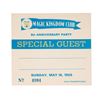 Image 2 : Pair of Magic Kingdom Club Special Guest Party Passes.