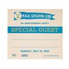 Image 3 : Pair of Magic Kingdom Club Special Guest Party Passes.