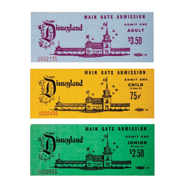 A Set of Complimentary Tickets by Upjohn