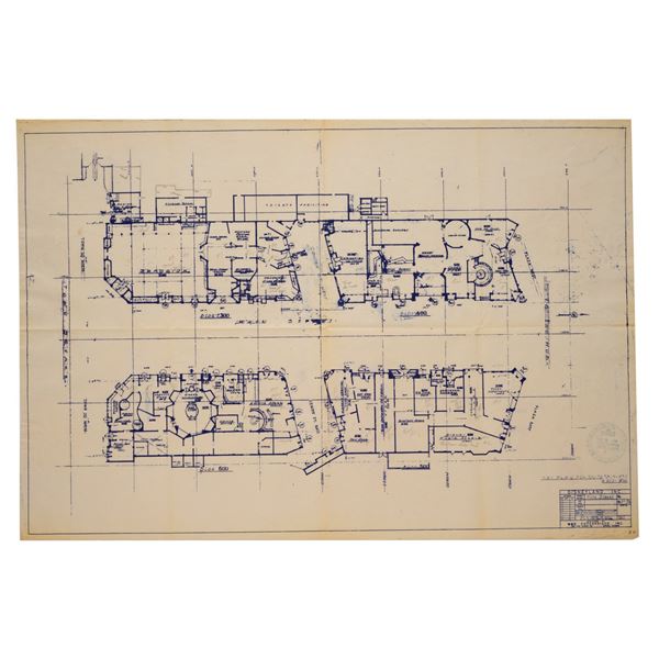 A Disneyland Main Street Blueprint.