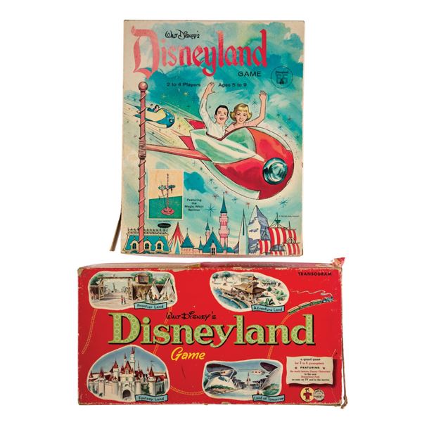 A Pair of Disneyland Board Games.
