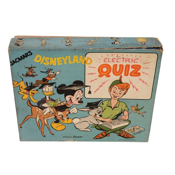 Disneyland Electric Quiz Game by Jacmar.