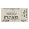Image 7 : A Disneyland Bronze Replica Ticket.