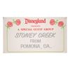 Image 1 : A  Disneyland Carnation Gardens Special Guest Sign.