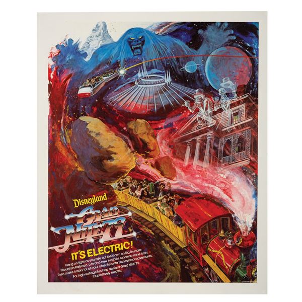 Disneyland Grad Nite '79 Poster.