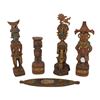 Image 2 : Disneyland Enchanted Tiki Room Garden Gods Set 1 and 2.