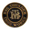 Image 1 : A Big Thunder Iron Works Builder's Plate.