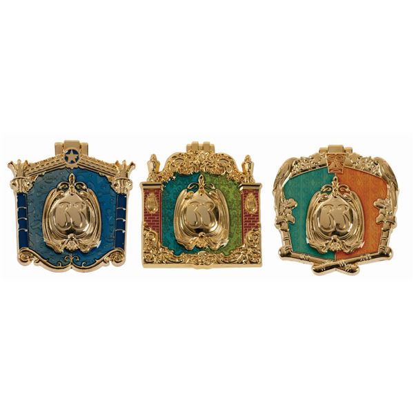 A Club 33 Disneyland Attractions Pin Set.