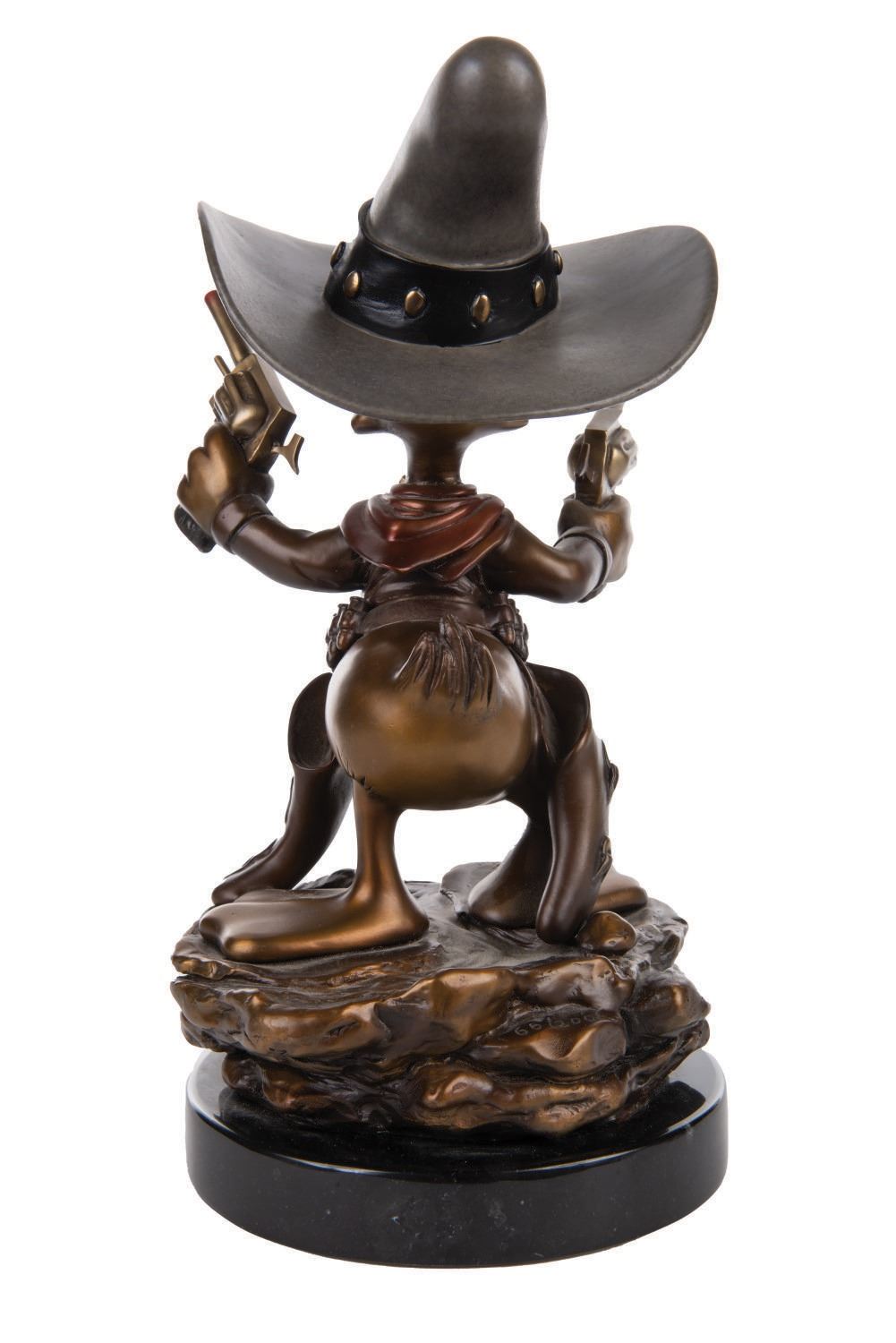 A Carl Barks Sheriff Of Bullet Valley Bronze. Van Eaton Galleries