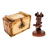 Image 1 : A John Daniels  Minnie Mouse Wood Carving.