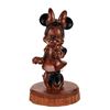 Image 2 : A John Daniels  Minnie Mouse Wood Carving.