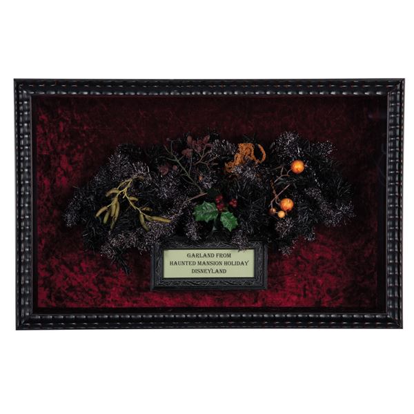A Haunted Mansion Holiday Garland.