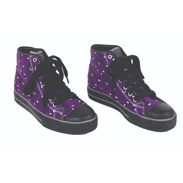 A Pair of Haunted Mansion High Top Shoes.